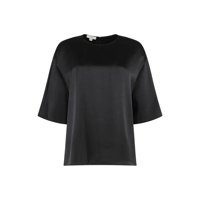 VINCE Satin Blouse-0