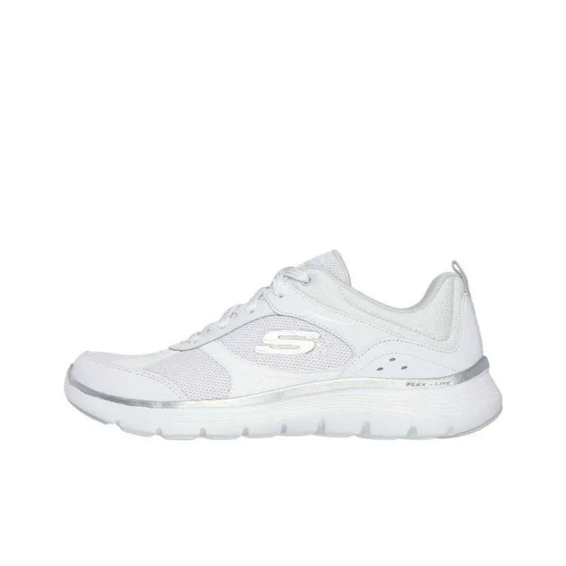 Skechers Flex Appeal 5.0 Low Top Training Shoes Women's White-0