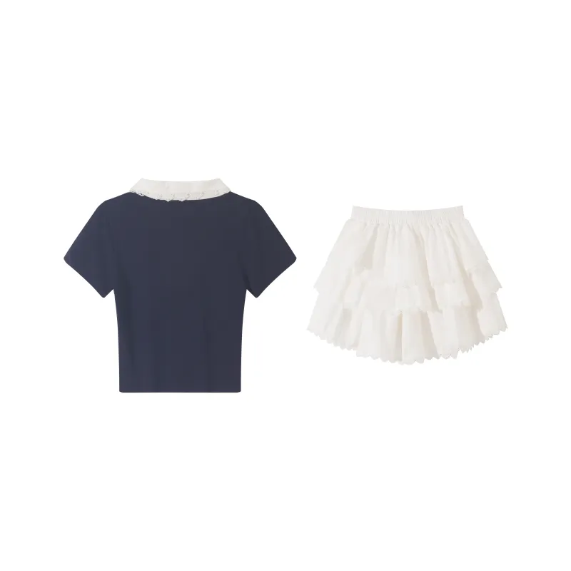 Cosyism Two Piece Skirt Sets Women's-1