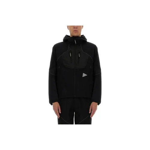 And Wander Jackets & Coats Men's Black