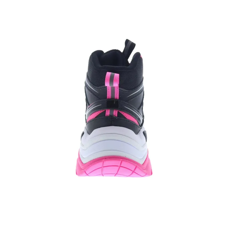 FILA Electrove 2 High Black Pink White Women's-3