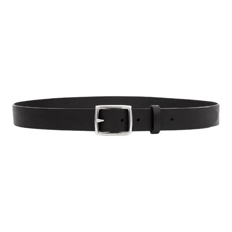 RAG&BONE Leather Belts Women's Black Width 2.5CM-0
