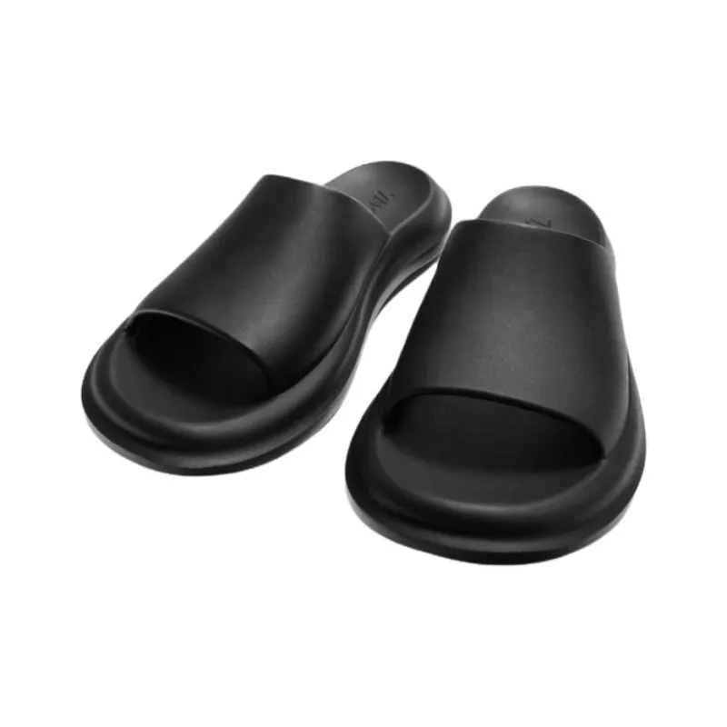 ZARA EVA Abrasion Resistant Slide Slippers Men's Black-2