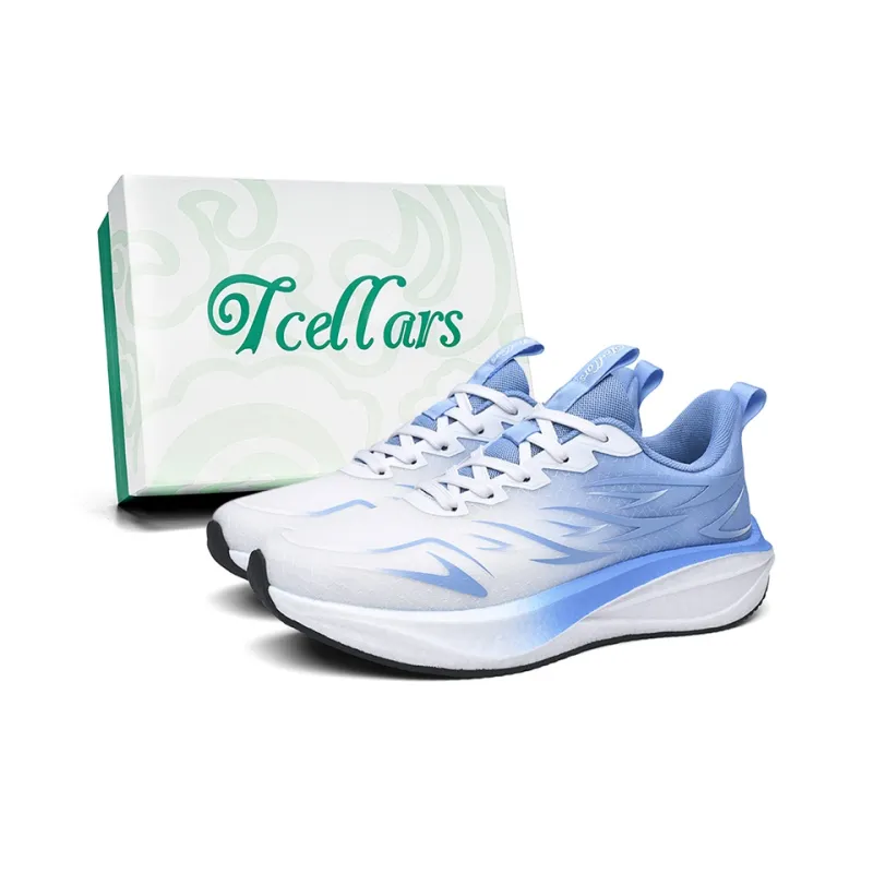 TCELLARS Cushioning, Breathable Coverage, Support, Balance, Rebound Low Top Running Shoes Unisex-6