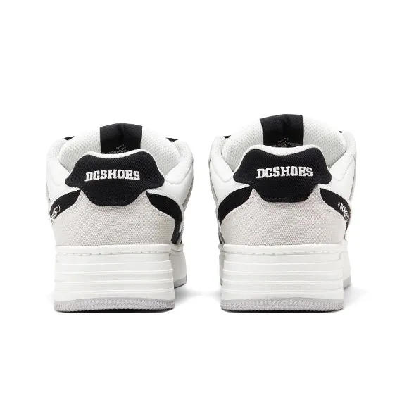 DC Shoes DENIM W CAS Abrasion Resistant Low Top Skateboard Shoes Men's Moon Shadow Glacier-3