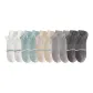2 White+2 Turquoise+2 Khaki+2 Light Gray+2 Dark Gray