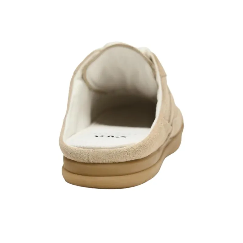 ZARA Abrasion Resistant Closed Toe Slippers Women's Brown-4