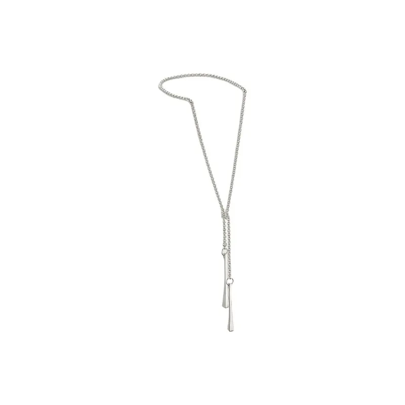 HERMES Sterling Silver Necklaces Unisex Silver-1
