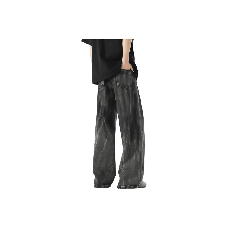 Dme Jeans Unisex Stone Washed Gray-1