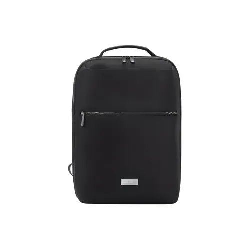 SAMSONITE Fabric Backpack Medium Size Unisex Black
