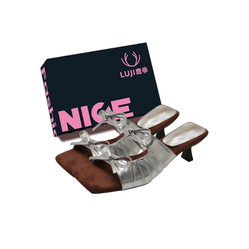 Luji Quiet Odor Resistant Cushioning Slide Slippers Women's-22