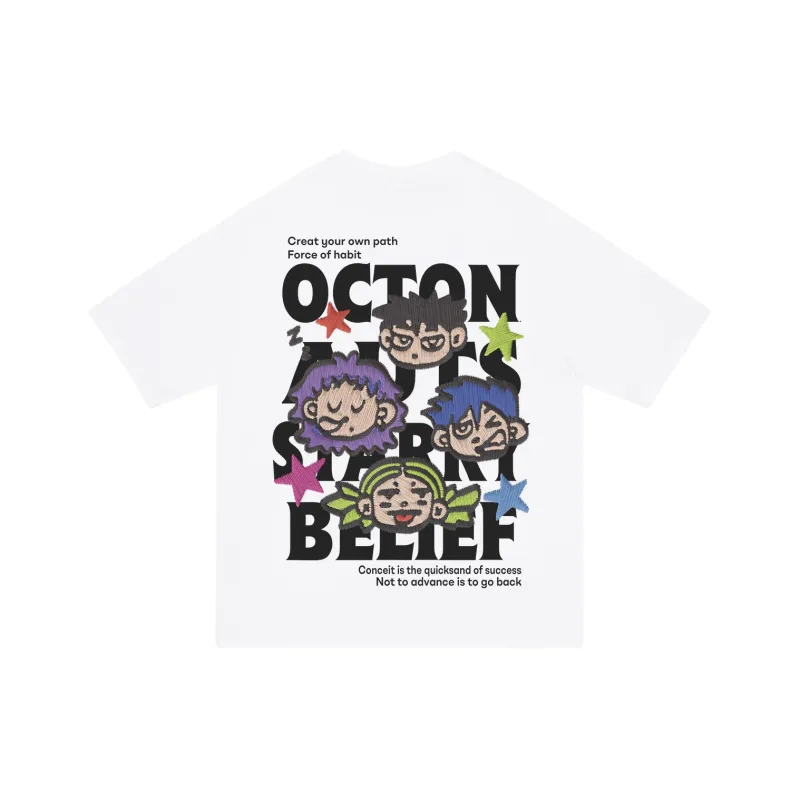 Small Columns Under The Sea T Shirt Unisex-0