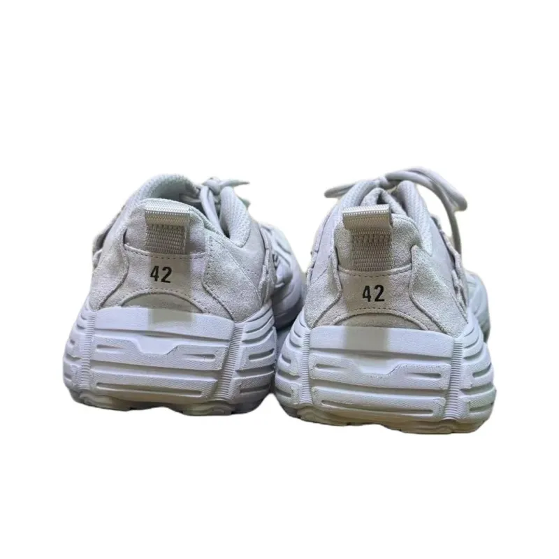Balenciaga Monday Low Top Chunky Sneakers Women's Gray-4