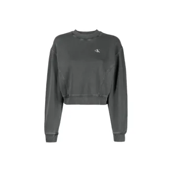 CALVIN KLEIN Sweatshirt Women's Gray