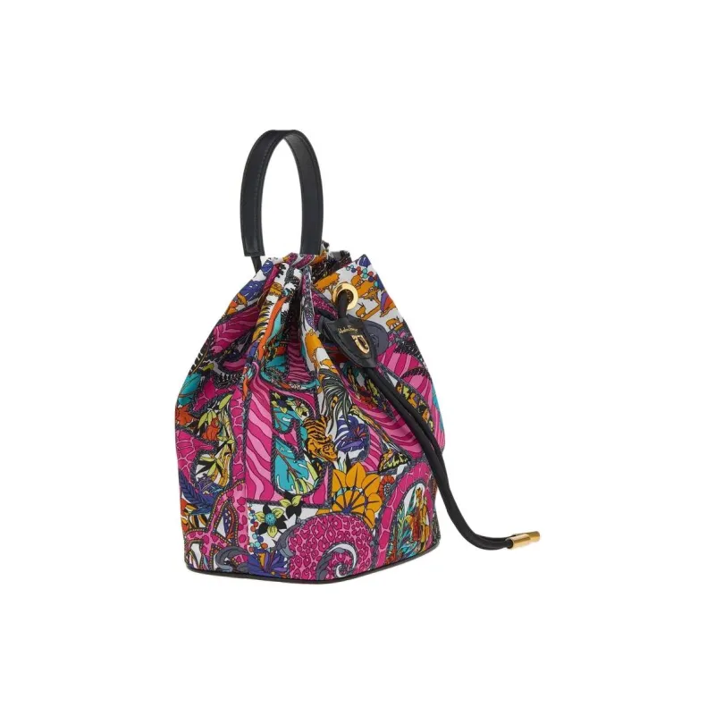 FERRAGAMO Nylon Handbag Women's Multicolor-1