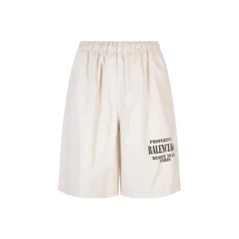 Balenciaga Casual Shorts Men White