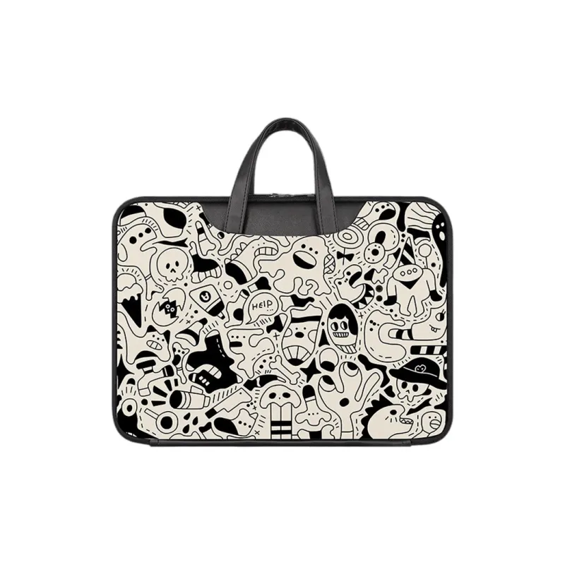 O'ROTA Pu Laptop Bags Briefcases Regular Unisex Black-7