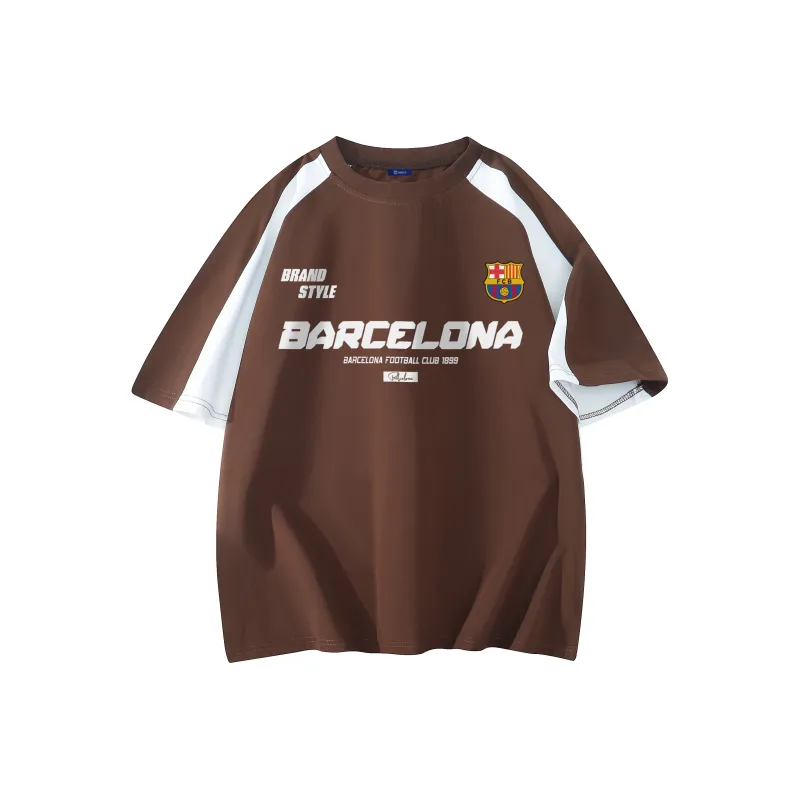FCB ARCELONA T Shirts Unisex-3