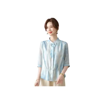 PIERRE CARDIN Chiffon Shirt Women's