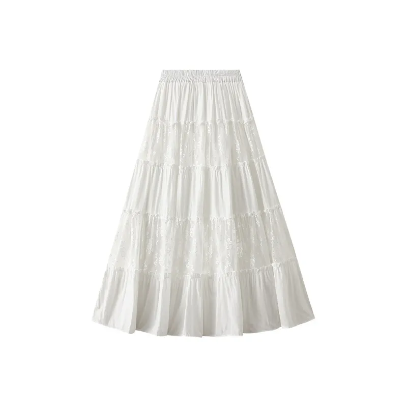 Benhou Casual Long Skirt Women's-0