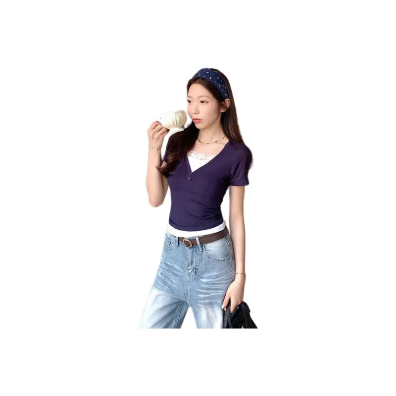 Dior Beauty Set in Sleeve T Shirt Women's-13