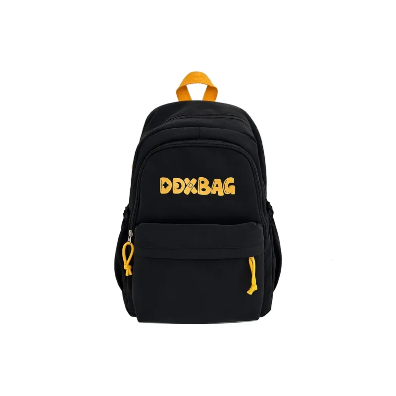 BRABOSTON Polyester Backpack Unisex Red/Black/Yellow/Blue-1