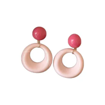 JOLLY SEASONS Acrylic Stud Earrings Women's