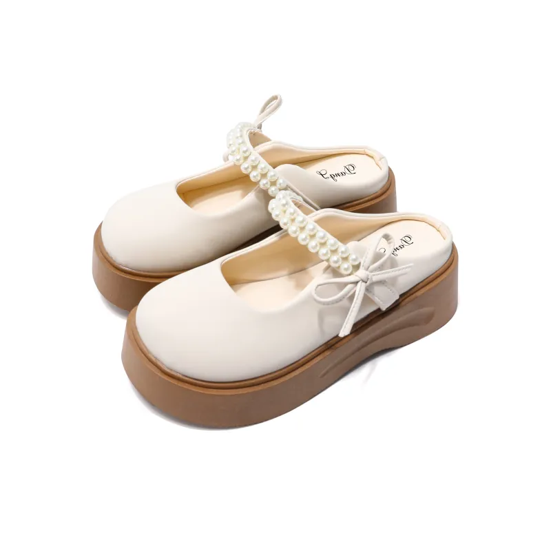 Be Good Closed Toe Slippers Women's Beige Gift Box Set-2