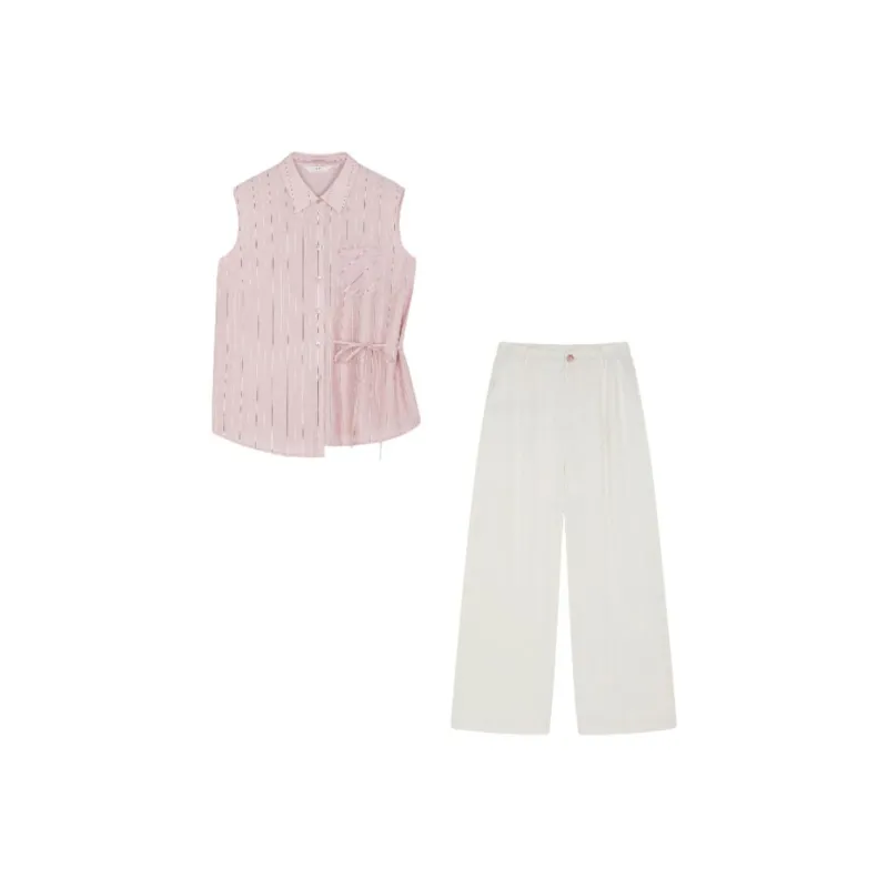 IHIMI Shirt Matching Set Women's-2