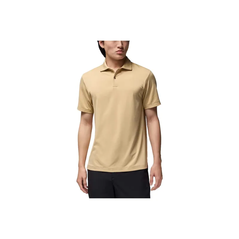 Jordan Sport Polo Shirt Men's Beige Yellow-0