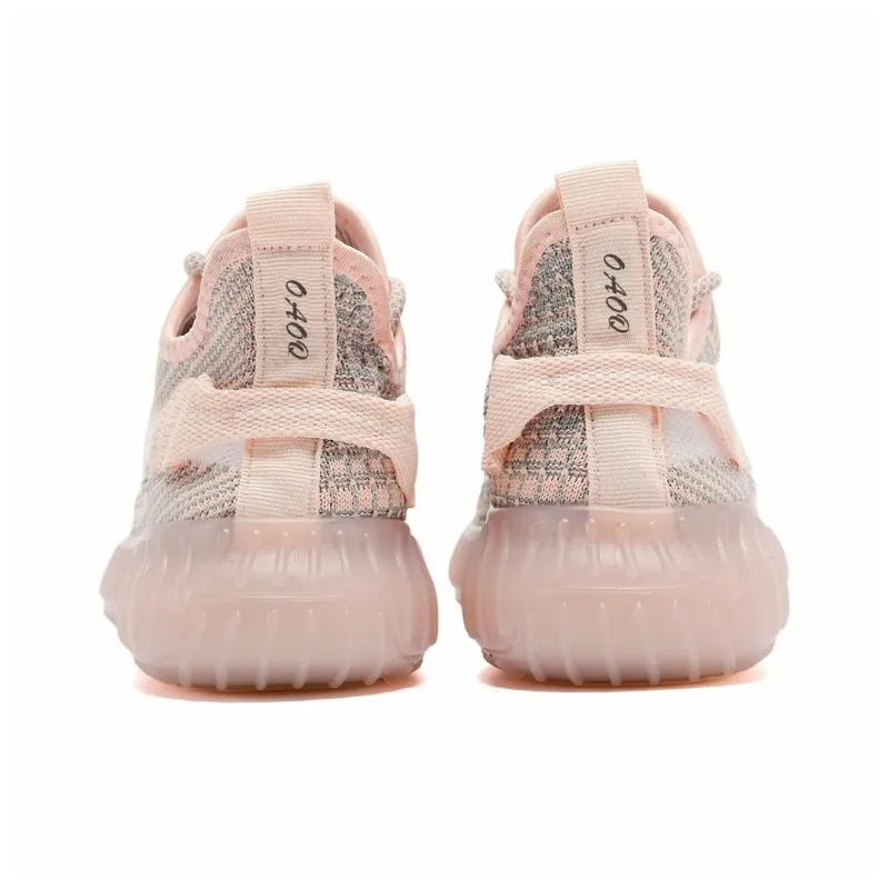 OAOQ Cushioning Height Increasing Abrasion Resistant Lightweight Slip Resistant Low Top Casual Shoes Unisex-17