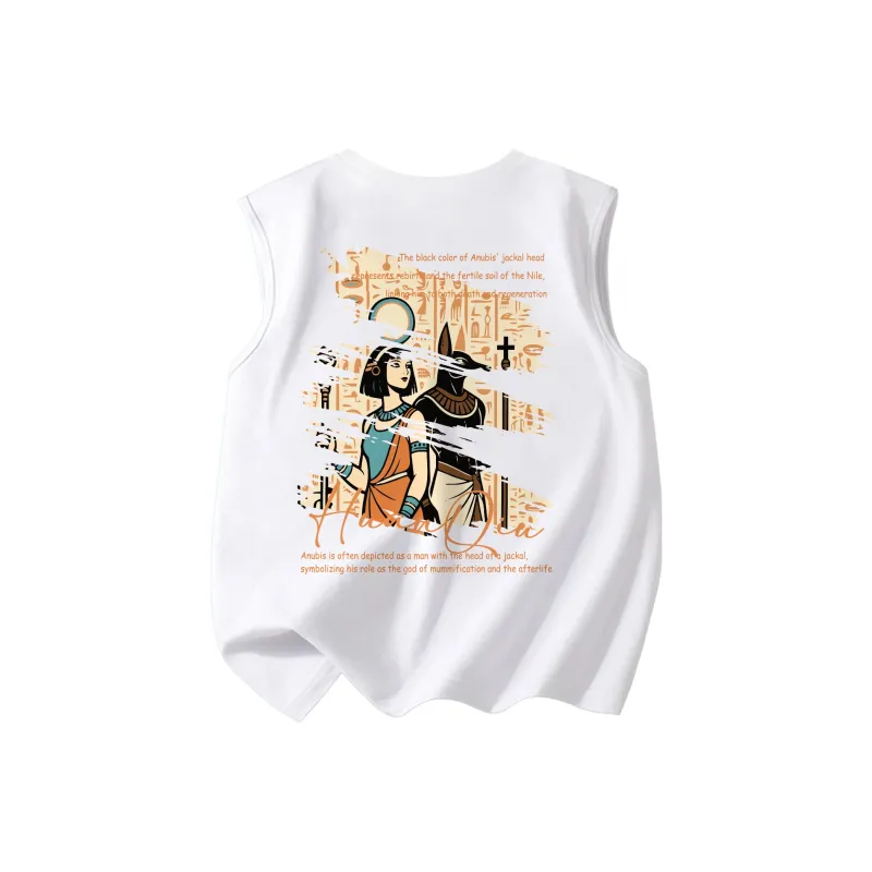 HUANQIU Tank Tops Unisex-2
