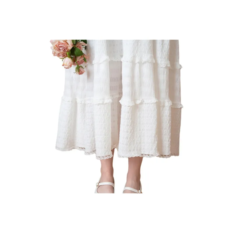 BANANA BABY Slip Dresses Women's White-3