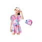 Swimsuit + cap set