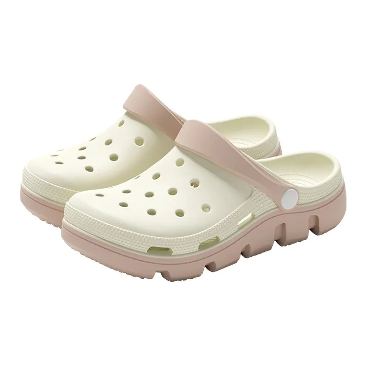 MINISO Summer Multicolor Men's Platform Slippers With Soft Sole, Offering A Squashy And Bouncy Feeling-0