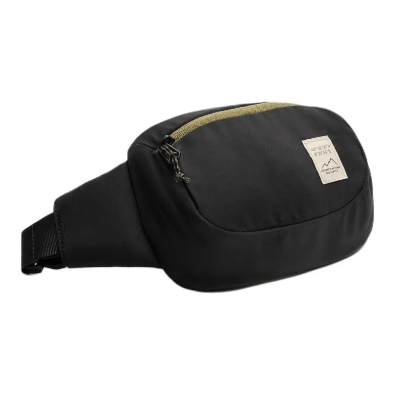 ZARA Polyester Fanny Pack Unisex Black-1