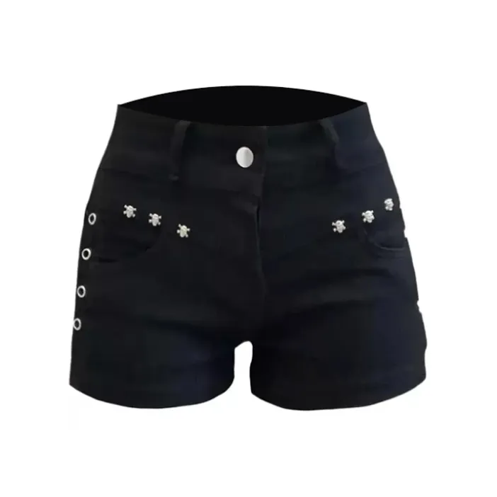 XUANSHU Denim Shorts Women's-1
