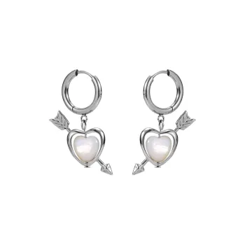 BLACKHEAD White Lipped Shell Beads Earrings Unisex
