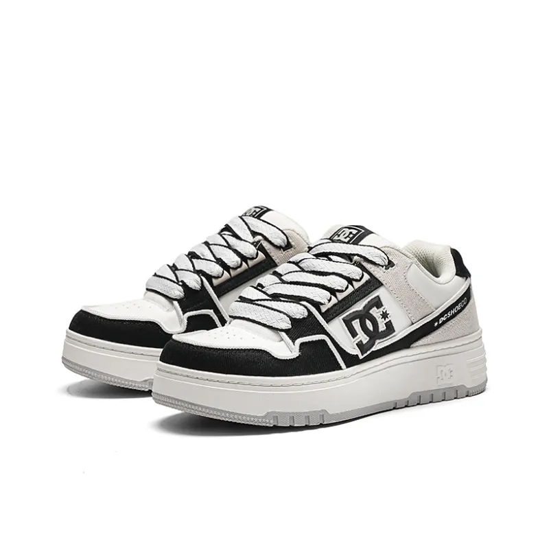 DC Shoes DENIM W CAS Abrasion Resistant Low Top Skateboard Shoes Men's Moon Shadow Glacier-2