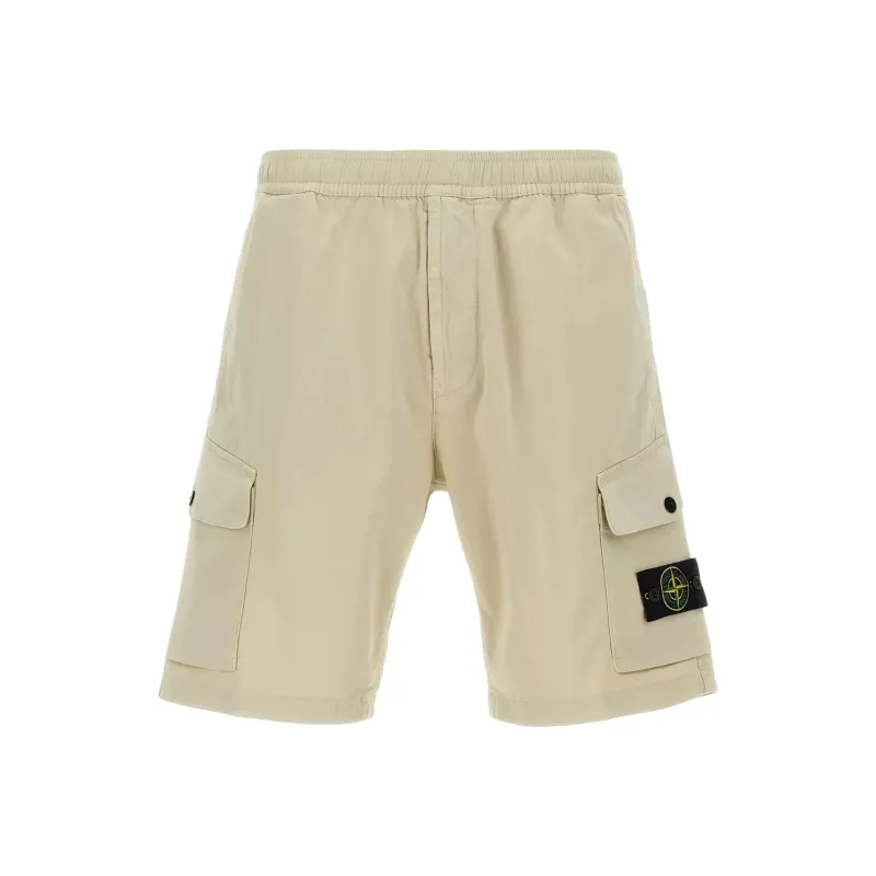 STONE ISLAND Compass motif Shorts-0
