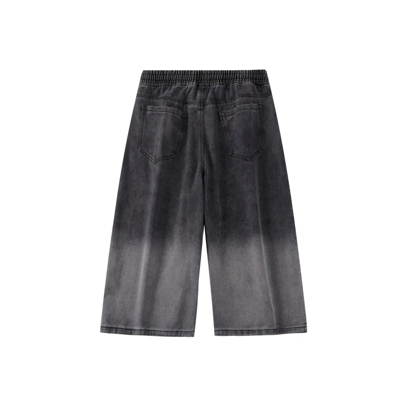 SAME FLOW Denim Shorts Unisex-2