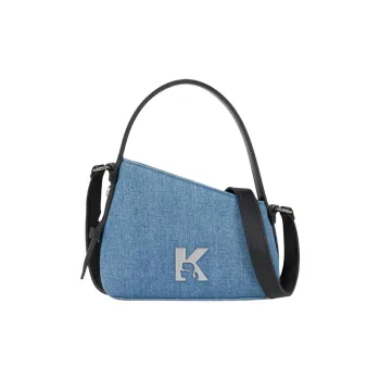 KARL LAGERFELD / Karl Lagerfeld Jeans Geo Denim Shoulder Bag