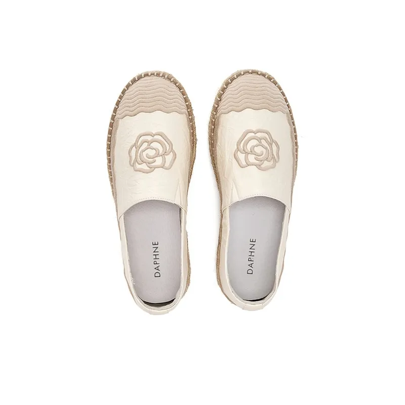 DAPHNE Espadrilles Women's Beige/Silver-4