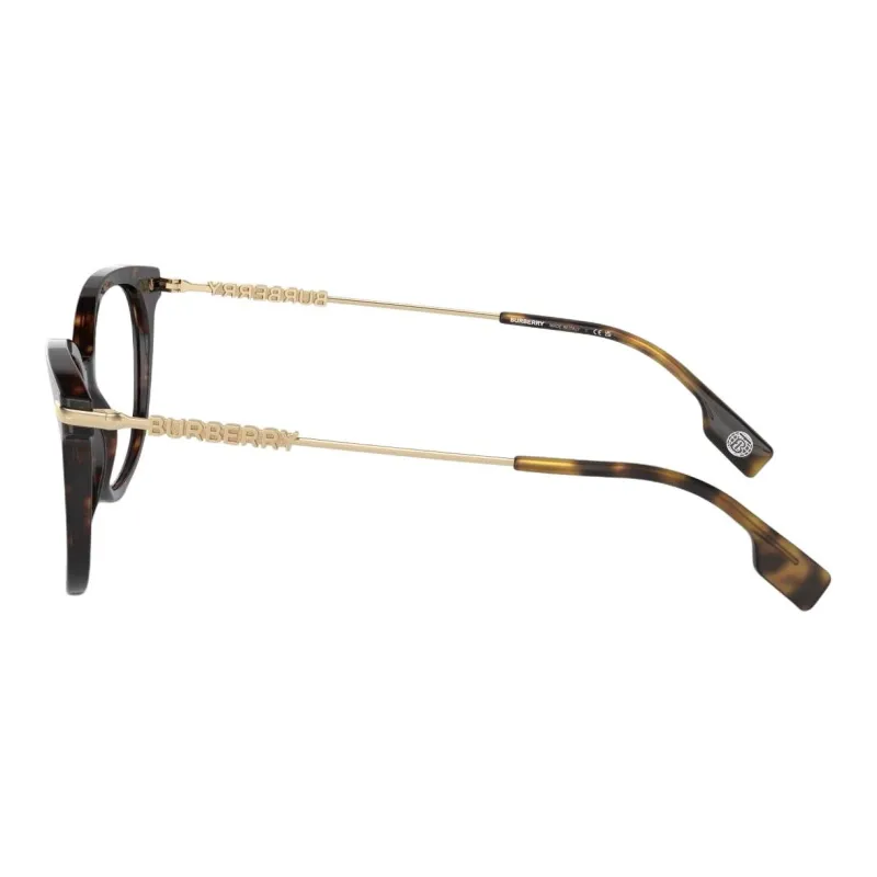 Burberry Plate Frame Oval Eyeglass Frames Women's-2