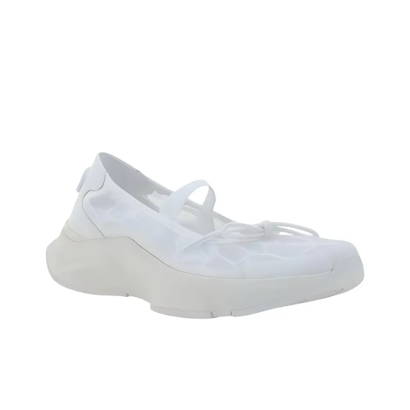 Valentino Logo Plaque Lace Up Flat Shoes Women's-2