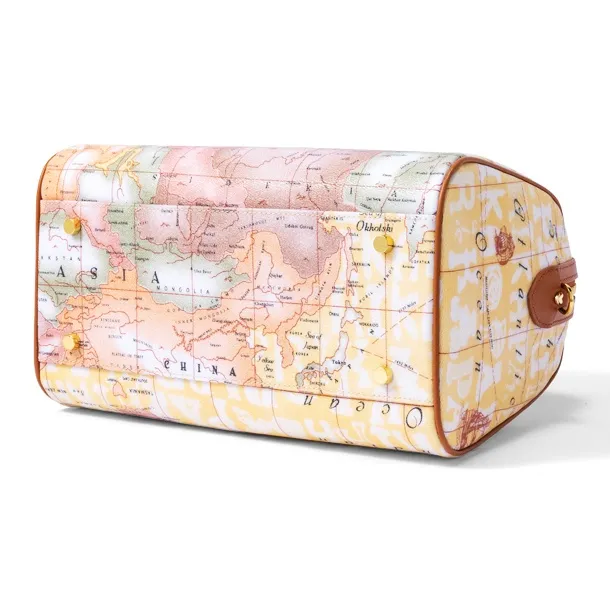 PAPRIKA Cow Leather Boston Bag, Shoulder Bag, Crossbody Bag, Handbag Women's Multicolor-11