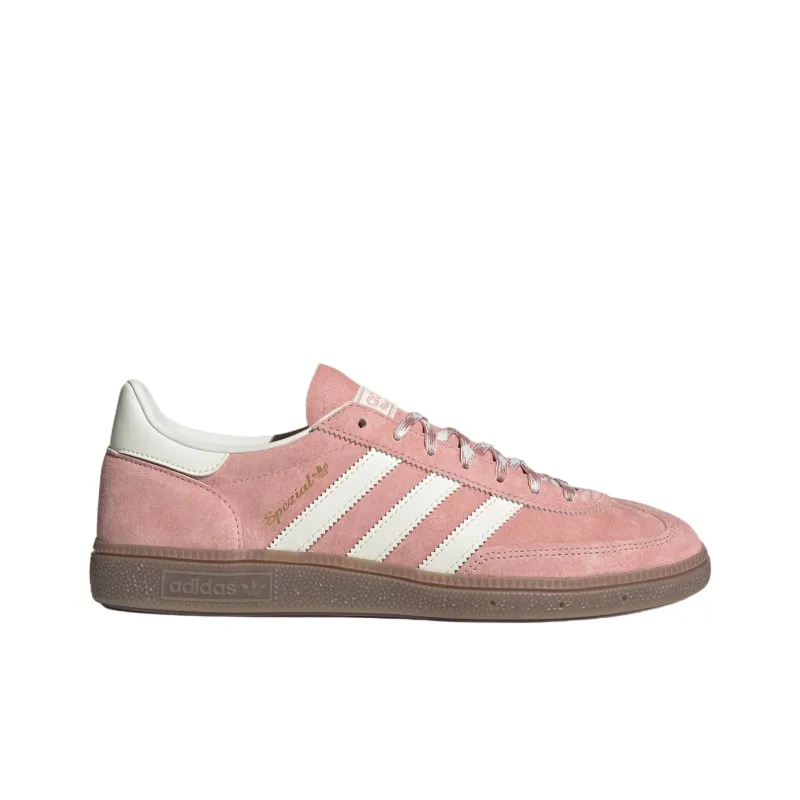 Adidas Originals HANDBALL SPEZIAL Anti Slip Wear Resistant Low Top Skateboard Shoes Unisex Pink White-1
