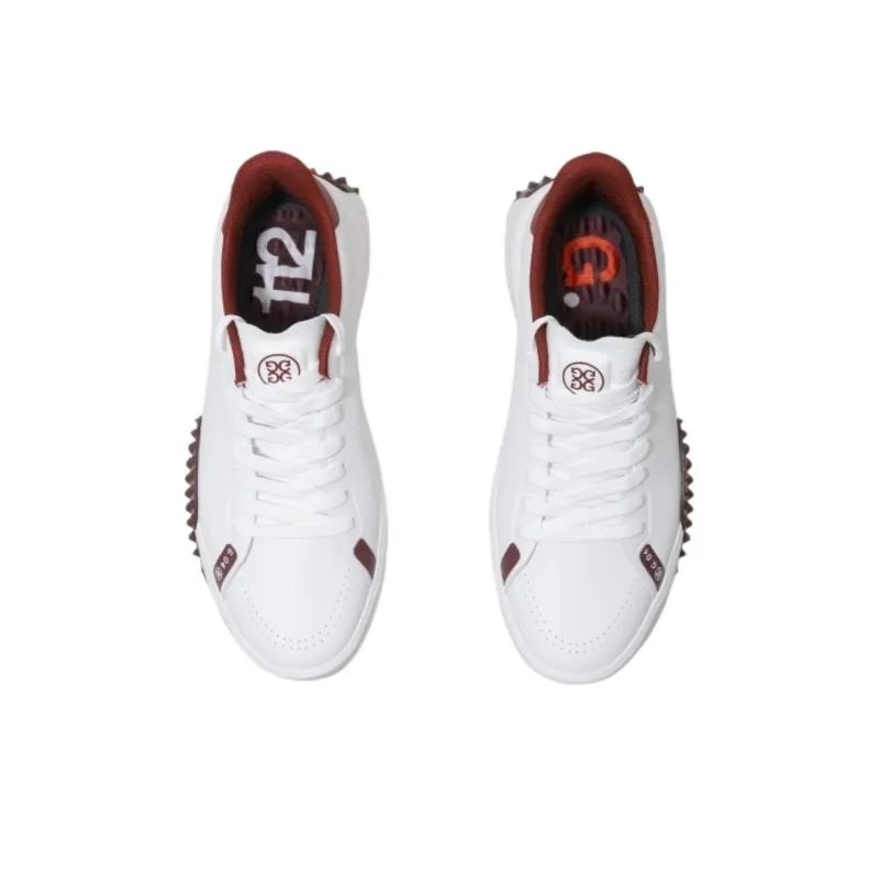 GFORE Anti Slip Wear Resistant Low Top Golf Shoes Men's White-3