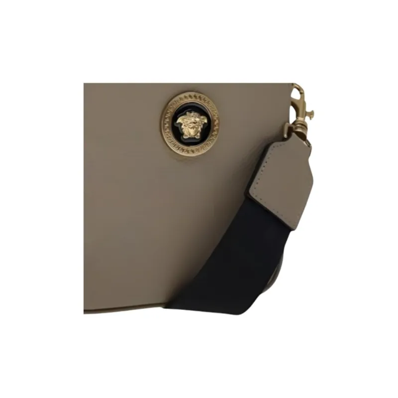 FANSIZHE Leather Shoulder Bag Men's Olive Green-2