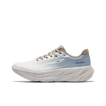 Erke Breathable, Rebound, Slip Resistant Low Top Casual Running Shoes Men's Microcrystal White Rain Blue Taupe
